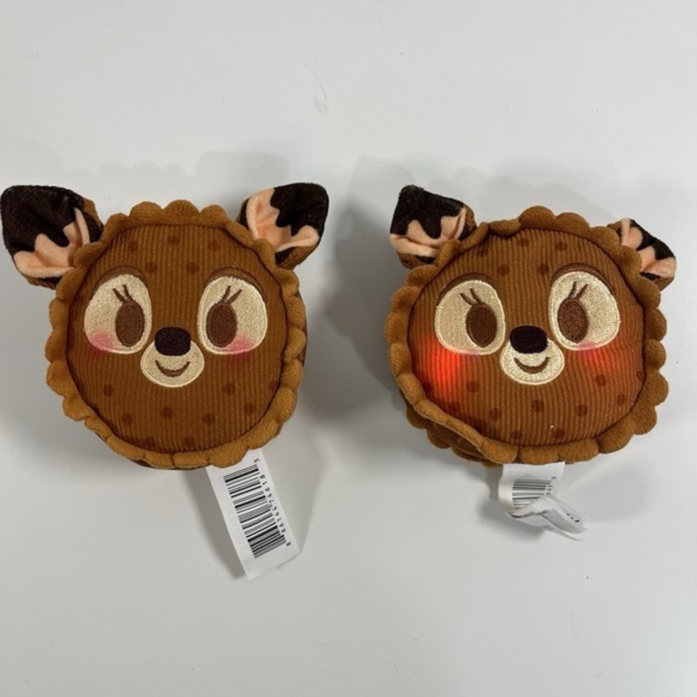 Disney Munchlings Light-Up Scented Plush Set Bambi Chocolate Ice Cream Sandwich